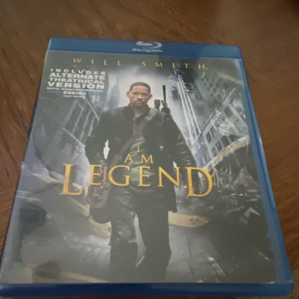 I Am Legend Blu-ray Will Smith PG-13 Warner Home Video Theatrical/Alternate